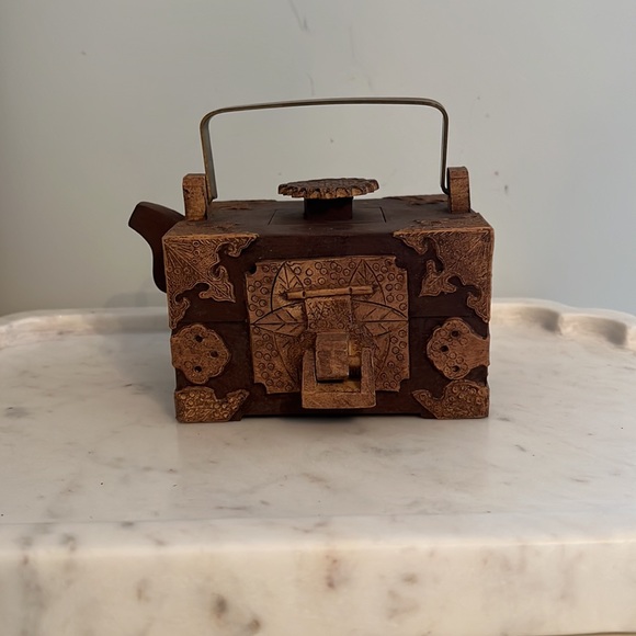 Home Art Decor Vintage Antique Tea Kettle - Picture 2 of 14